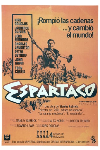 Poster de la película "Espartaco"