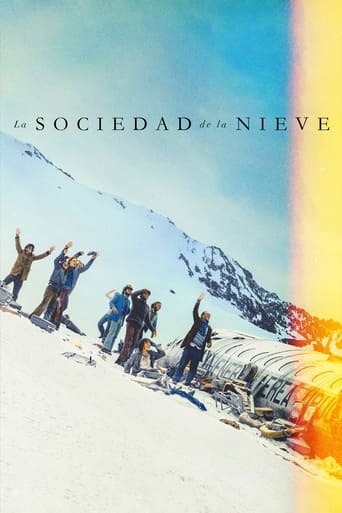 Poster de la película "La sociedad de la nieve"
